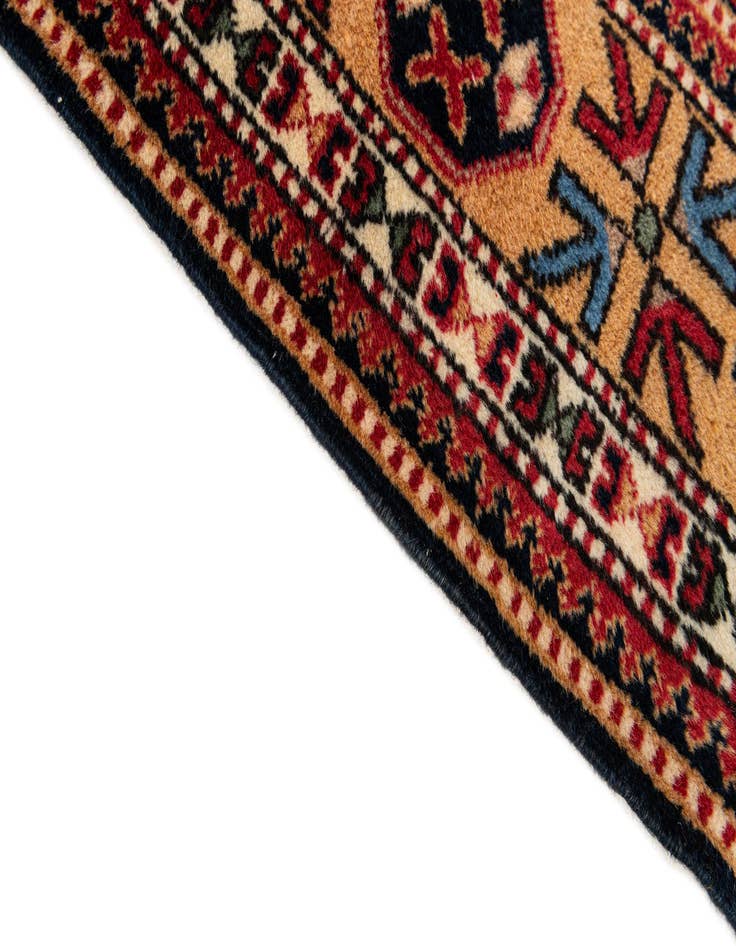 Detail image of 4' 7 x 7' 2  Hand Knotted Kazak Wool Rug