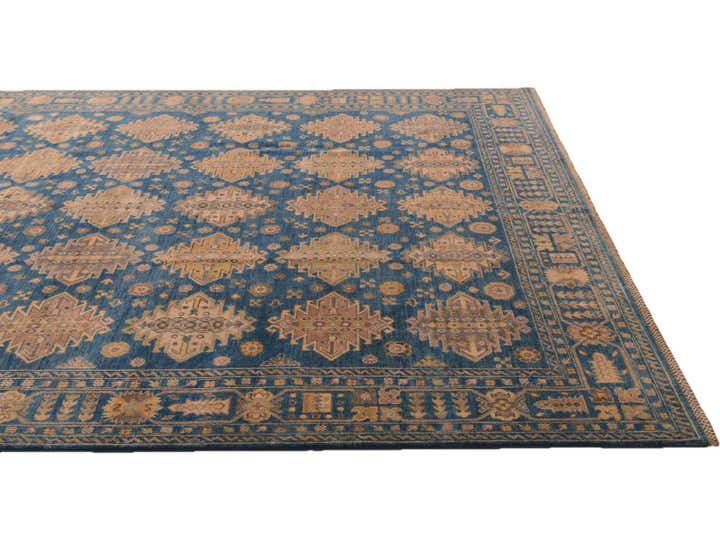 8' x 10' 5 Hand Knotted Kazak Rug