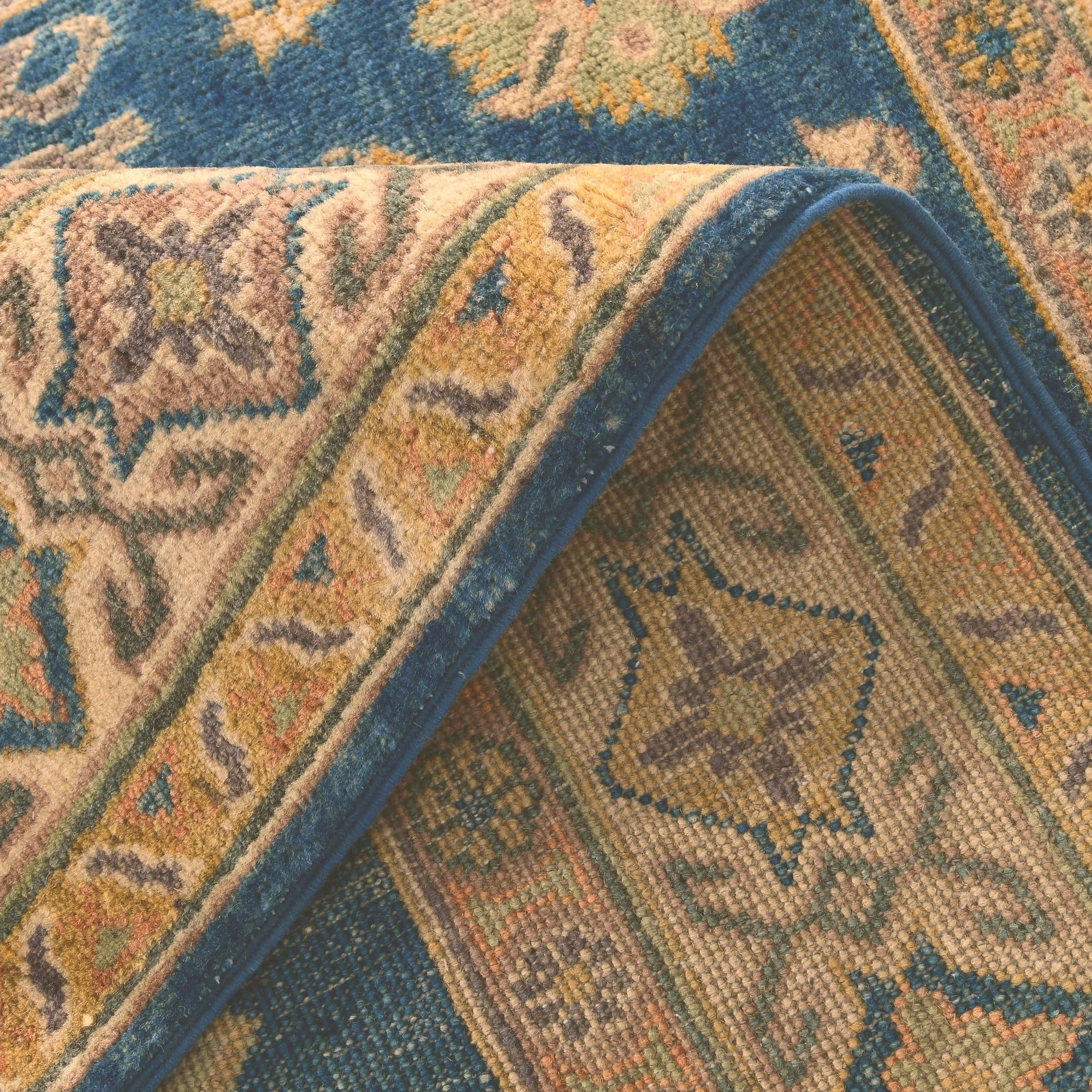 4' 1 x 5' 10 Hand Knotted Kazak Rug