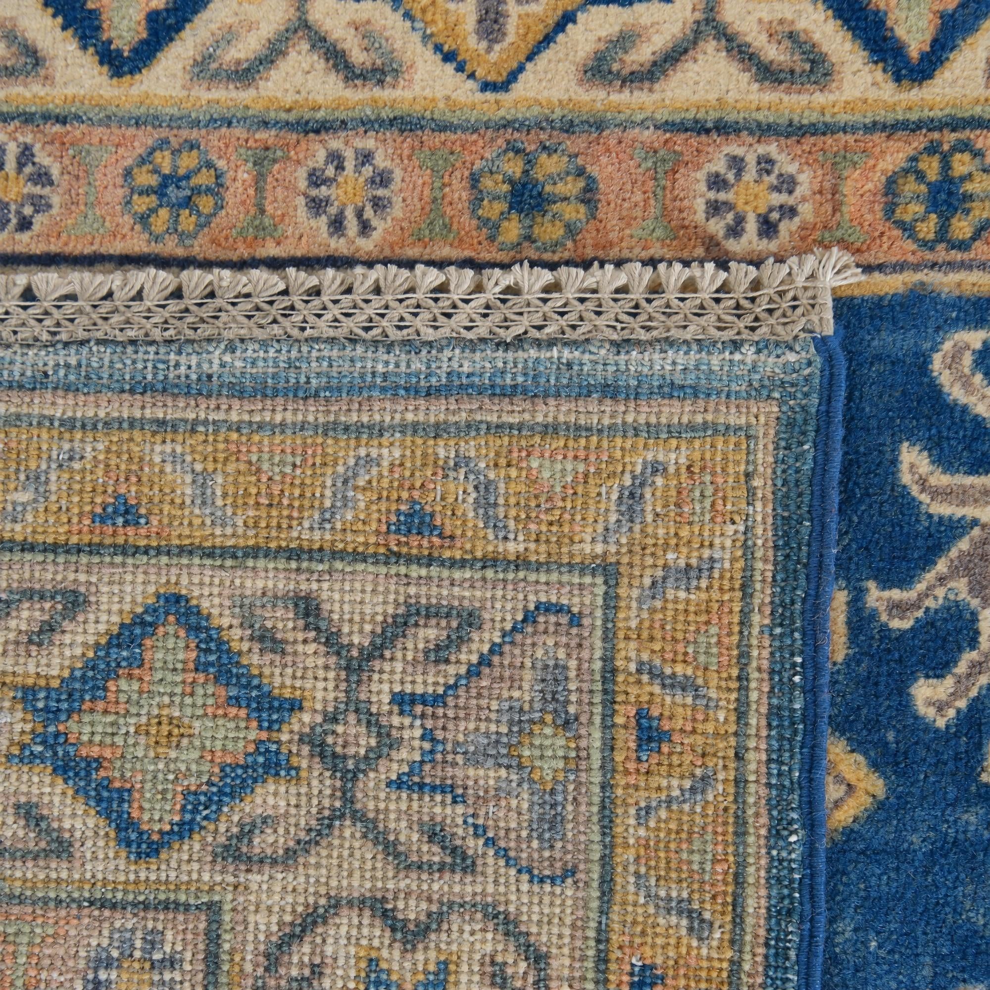 Detail image 12 of 12: 4' 1 x 5' 10 Hand Knotted Kazak Rug