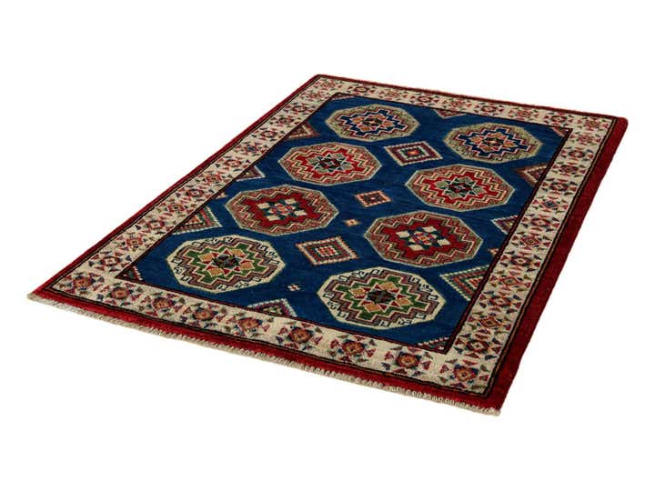 2' 7 x 3' 11 Hand Knotted Kazak Rug