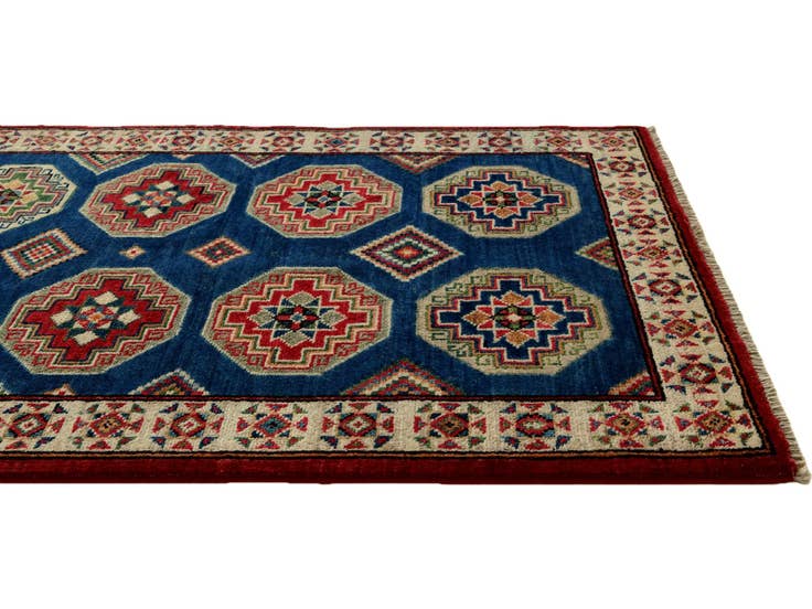 Detail image of 2' 7 x 3' 11 Hand Knotted Kazak Rug