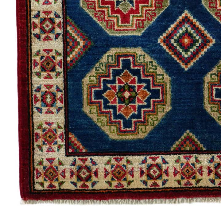 2' 7 x 3' 11 Hand Knotted Kazak Rug