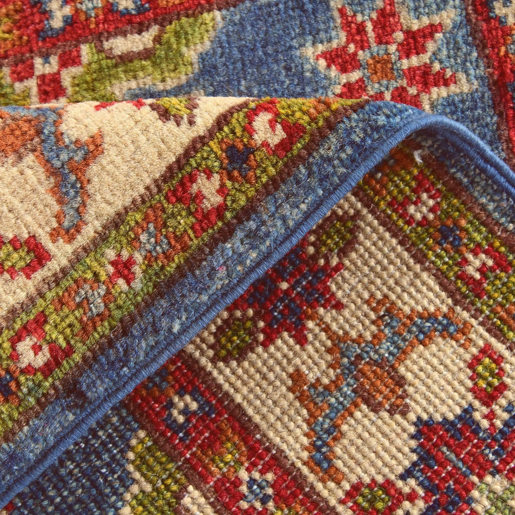 2' 1 x 3' Hand Knotted Kazak Rug