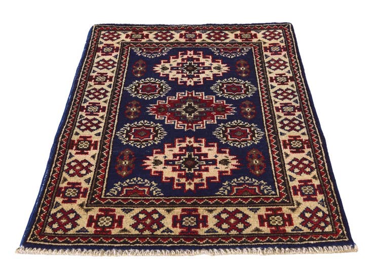 Detail image of 2' x 3' Hand Knotted Kazak Rug