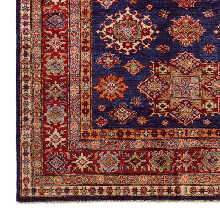 5' 1 x 6' 8 Hand Knotted Kazak Rug