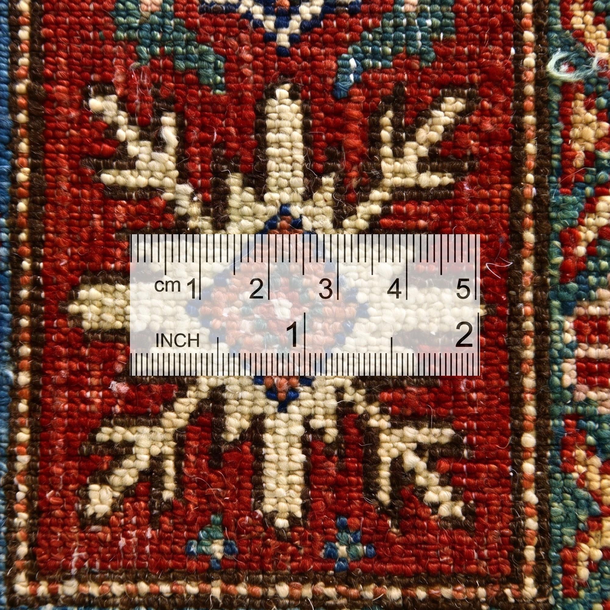 5' 1 x 6' 8 Hand Knotted Kazak Rug