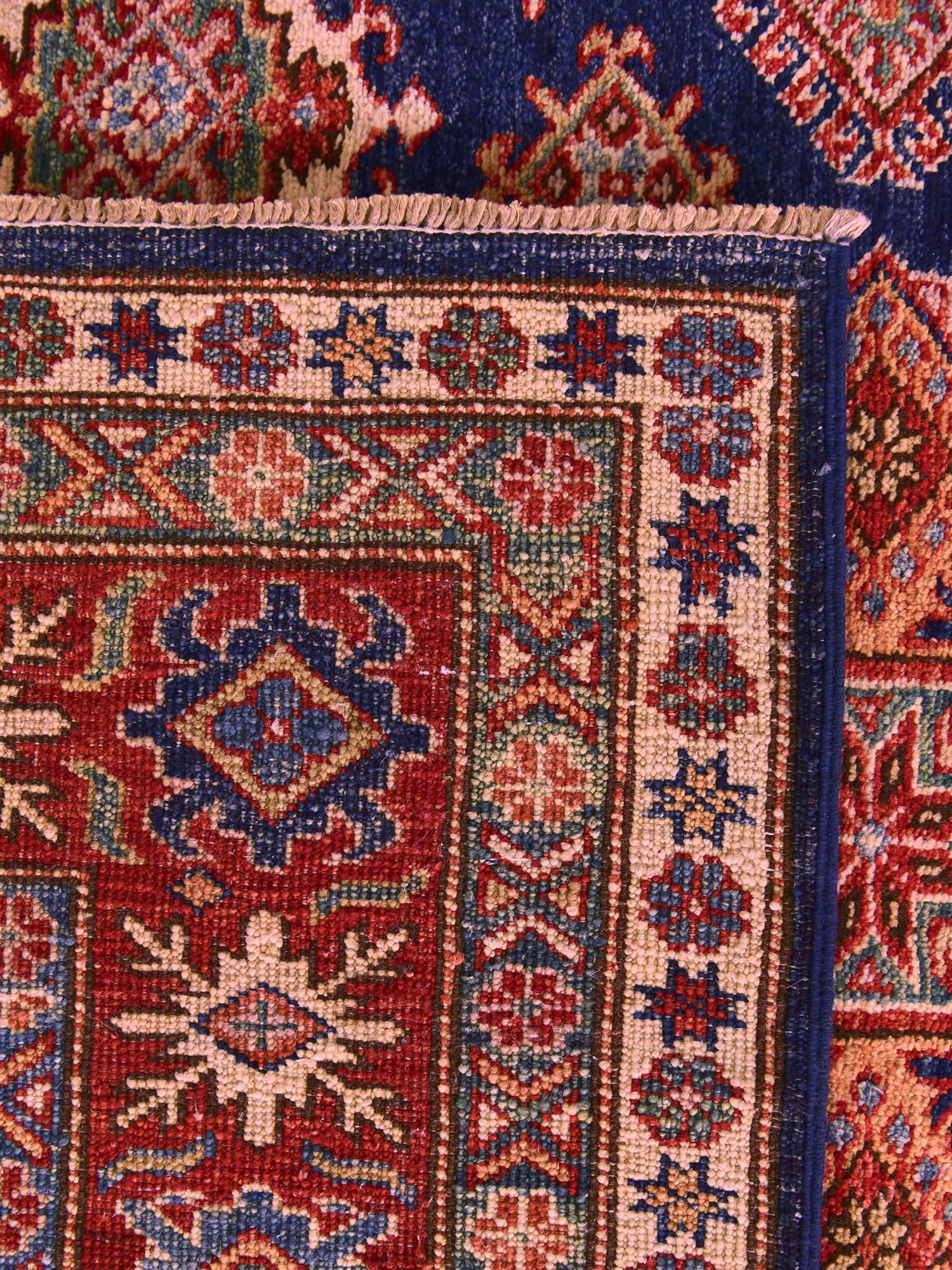 Detail image 12 of 12: 5' 1 x 6' 8 Hand Knotted Kazak Rug