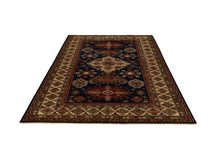Detail image of 5' 7 x 8' 2 Hand Knotted Kazak Rug