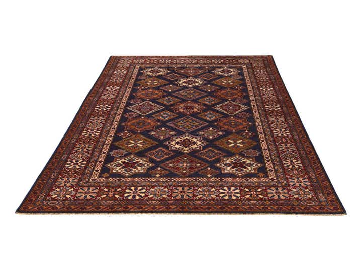 5' 11 x 8' 2 Hand Knotted Kazak Rug
