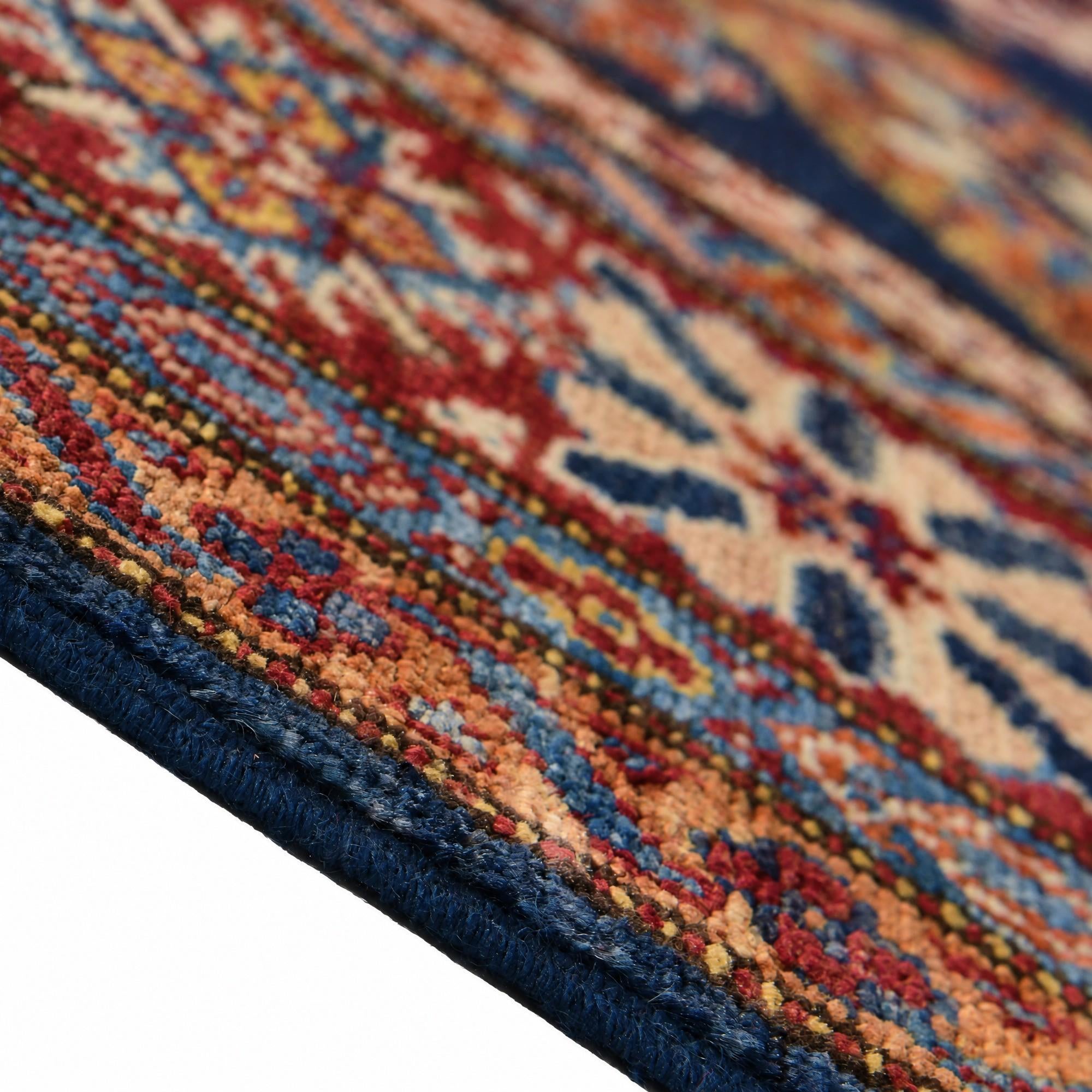 180cm x 250cm Hand Knotted Kazak Rug