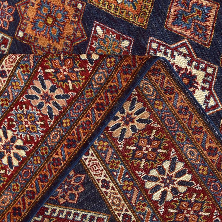 Detail image of 5' 11 x 8' 2 Hand Knotted Kazak Rug