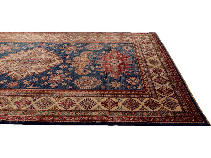 5' 9 x 8' 1 Hand Knotted Kazak Rug