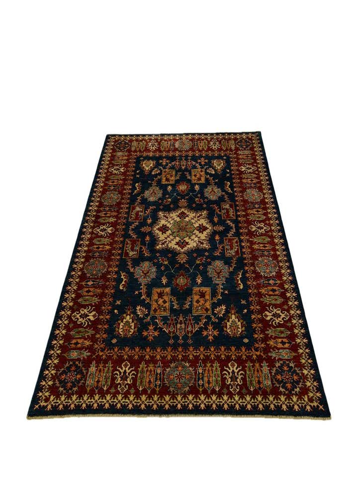 6' 1 x 7' 10 Hand Knotted Kazak Rug