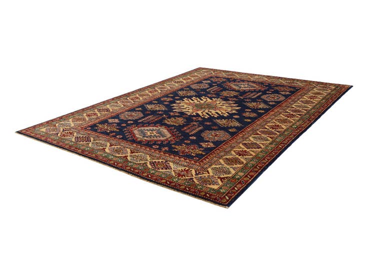 Detail image of 5' 9 x 7' 10 Hand Knotted Kazak Rug
