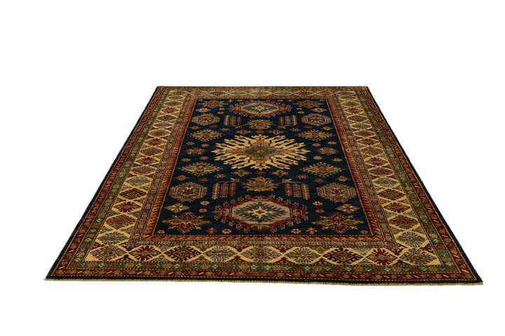 5' 9 x 7' 10 Hand Knotted Kazak Rug