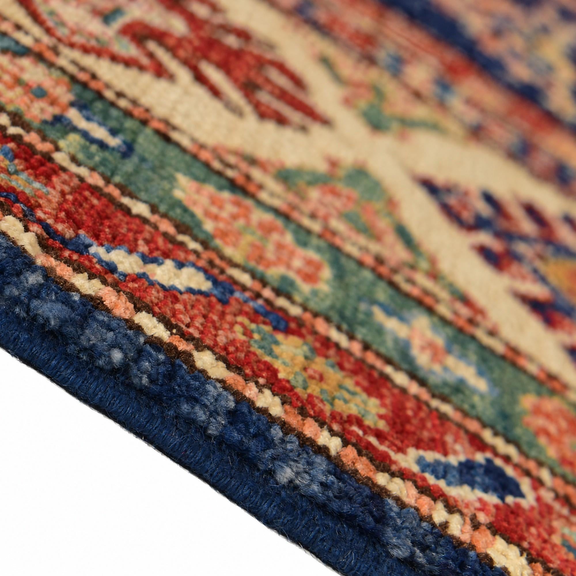 175cm x 240cm Hand Knotted Kazak Rug