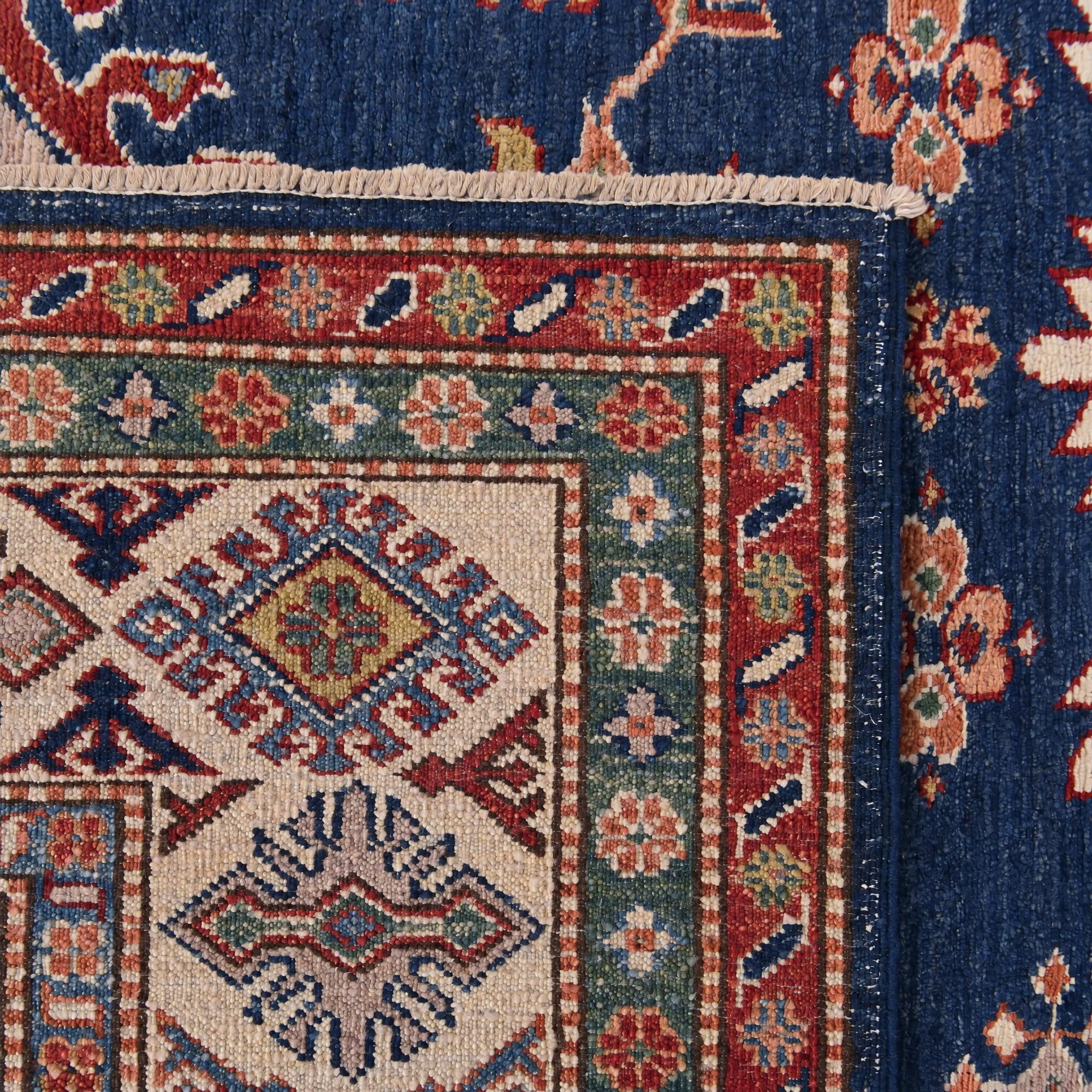 175cm x 240cm Hand Knotted Kazak Rug