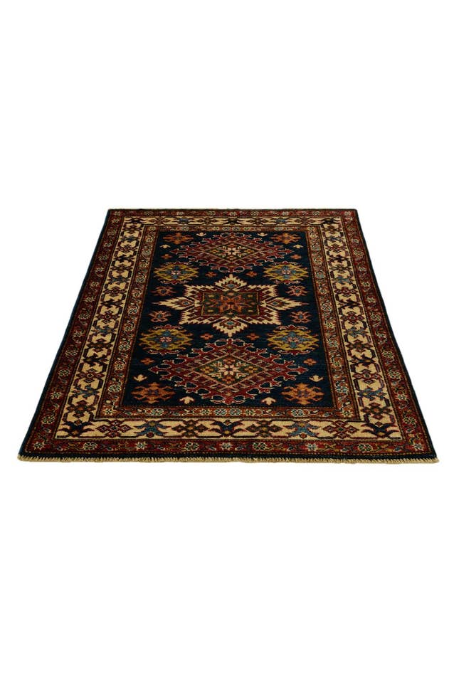 Detail image of 2' 10 x 3' 10 Hand Knotted Kazak Rug