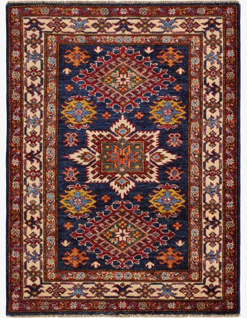 2' 10 x 3' 10 Hand Knotted Kazak Rug