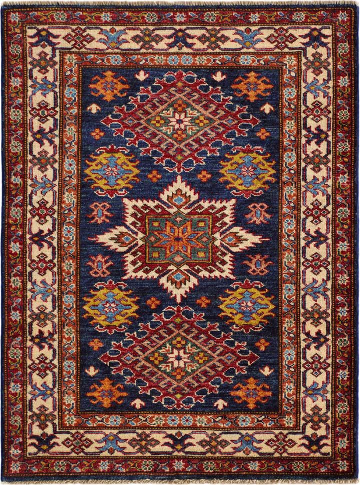 2' 10 x 3' 10 Hand Knotted Kazak Rug