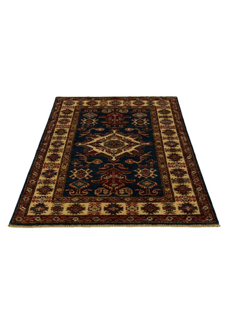 2' 8 x 3' 10 Hand Knotted Kazak Rug