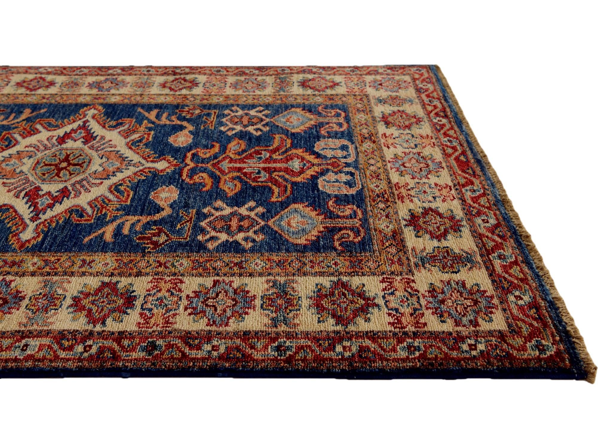 2' 8 x 3' 10 Hand Knotted Kazak Rug
