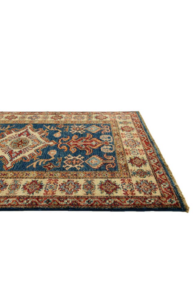 Detail image of 2' 8 x 3' 10 Hand Knotted Kazak Rug