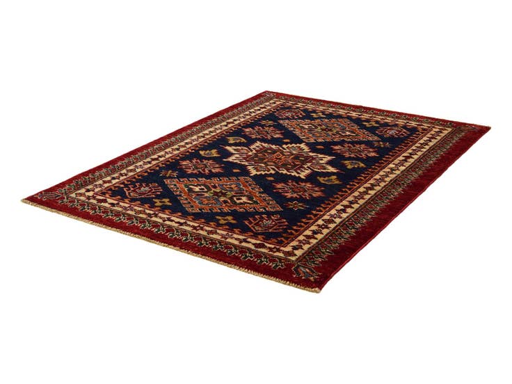 Detail image of 2' 11 x 4' Hand Knotted Kazak Rug