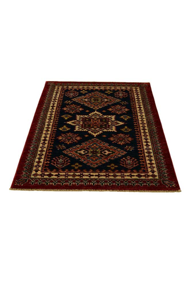 2' 11 x 4' Hand Knotted Kazak Rug