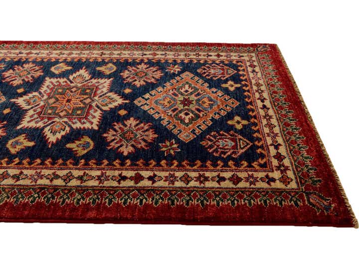 2' 11 x 4' Hand Knotted Kazak Rug