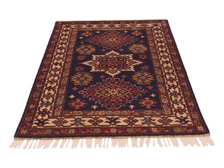 2' 11 x 4' 1 Hand Knotted Kazak Rug