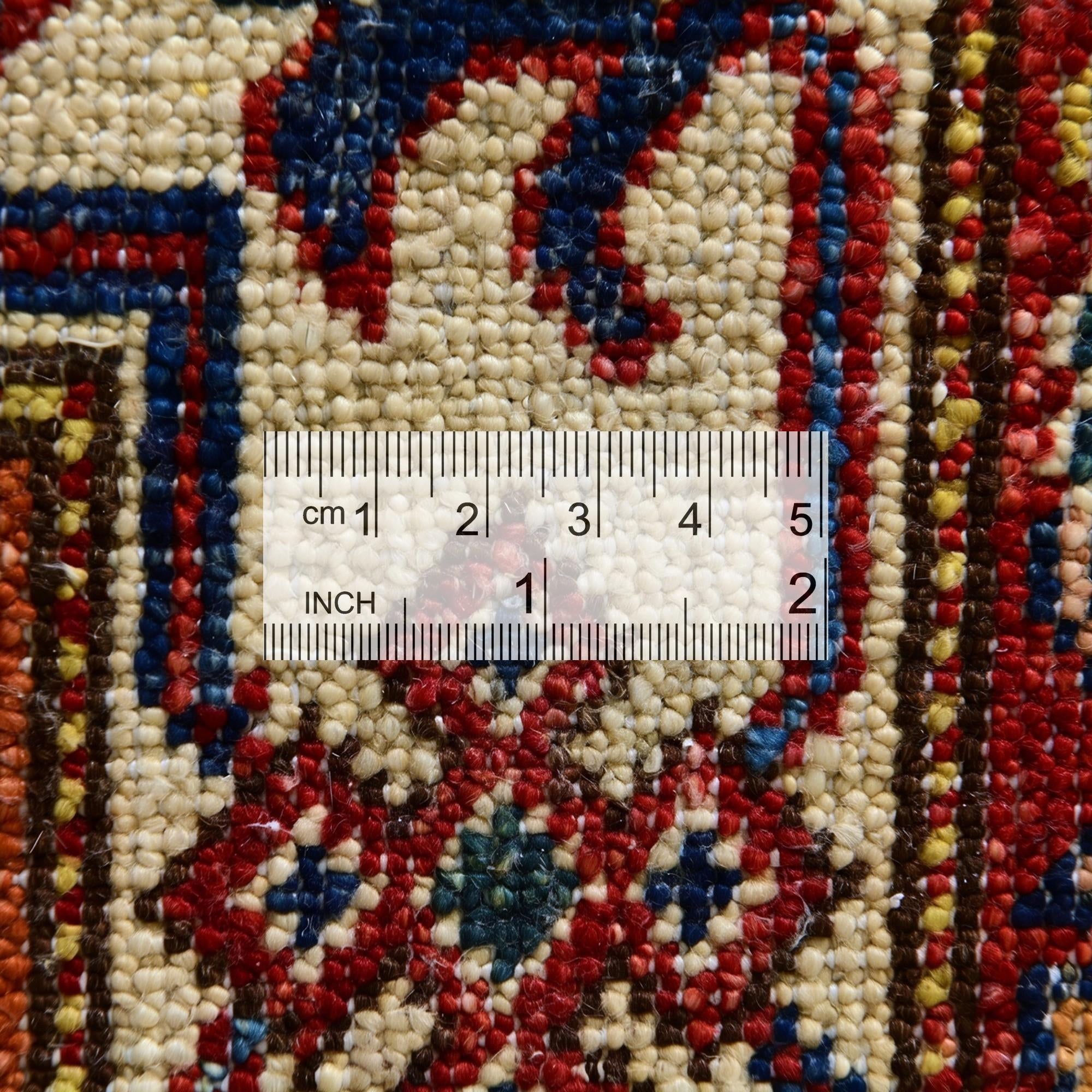 2' 11 x 4' 1 Hand Knotted Kazak Rug