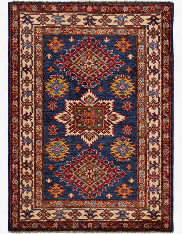 2' 11 x 4' 1 Hand Knotted Kazak Rug