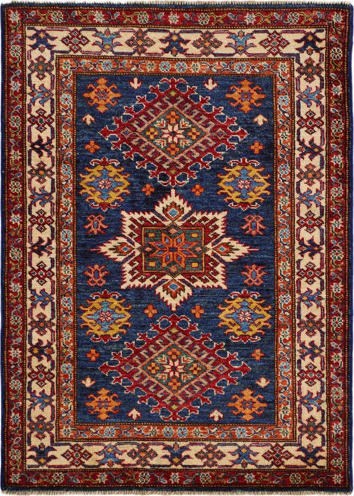2' 11 x 4' 1 Hand Knotted Kazak Rug