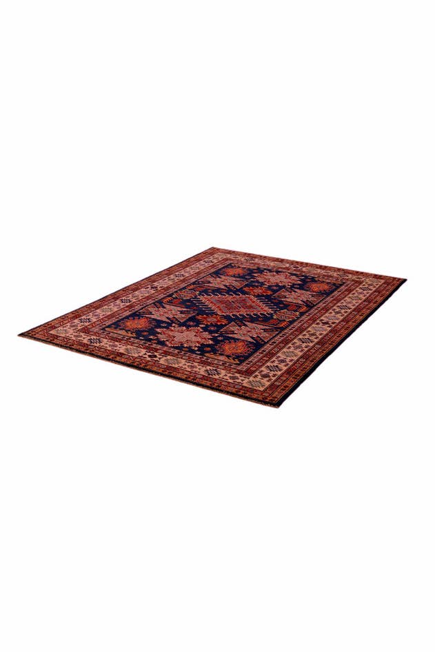 Detail image of 4' 10 x 6' 6 Hand Knotted Kazak Rug