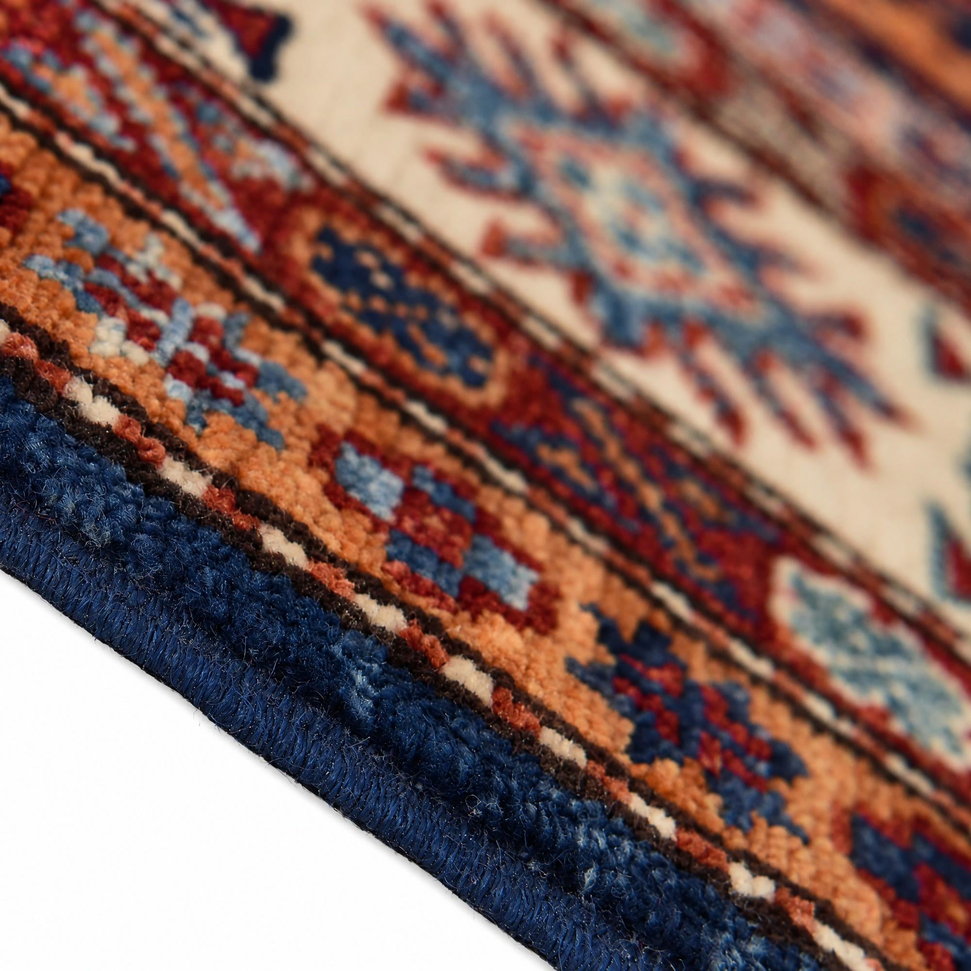 150cm x 200cm Hand Knotted Kazak Rug