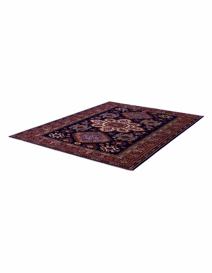 Detail image of 4' 11 x 6' 8 Hand Knotted Kazak Rug