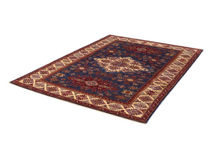 5' x 6' 11 Hand Knotted Kazak Rug