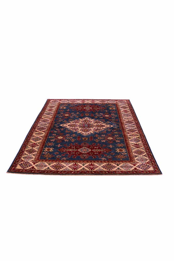 5' x 6' 11 Hand Knotted Kazak Rug