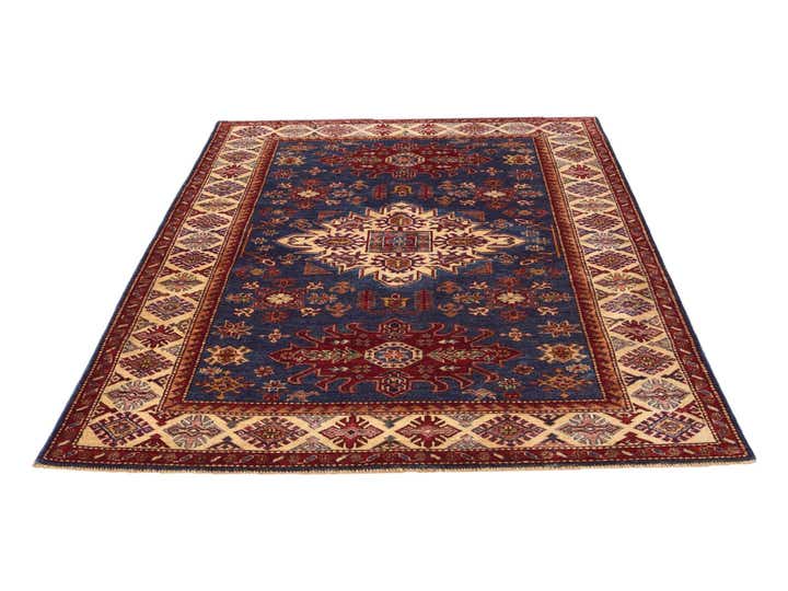 5' x 6' 11 Hand Knotted Kazak Rug