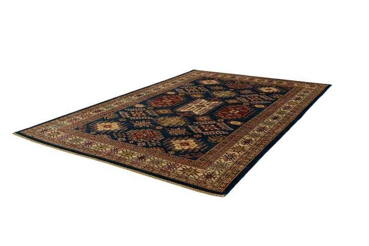 5' 11 x 8' 6 Hand Knotted Kazak Rug