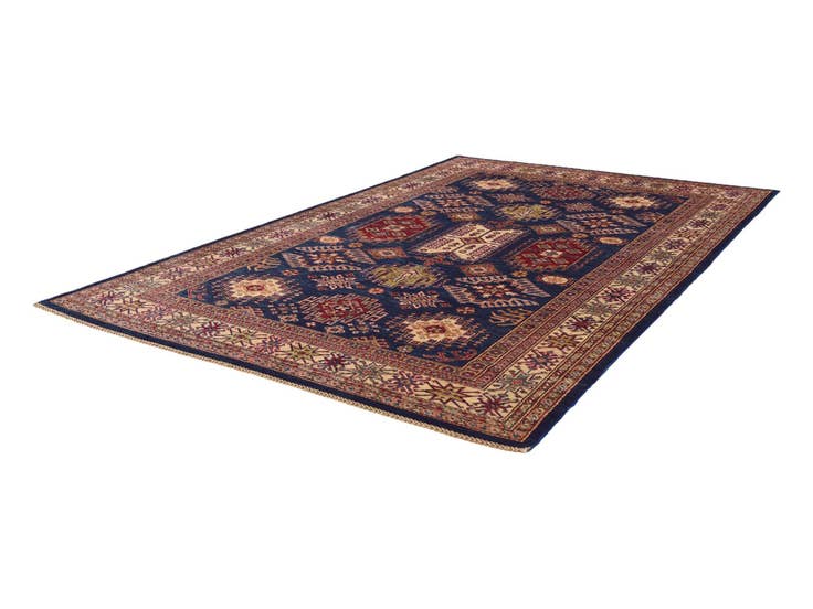 Detail image of 5' 11 x 8' 6 Hand Knotted Kazak Rug