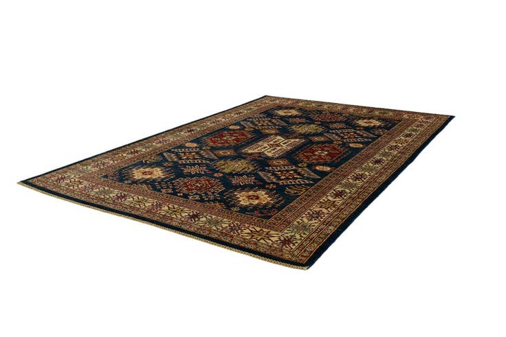 Detail image of 5' 11 x 8' 6 Hand Knotted Kazak Rug