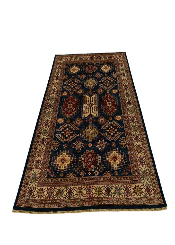 5' 11 x 8' 6 Hand Knotted Kazak Rug