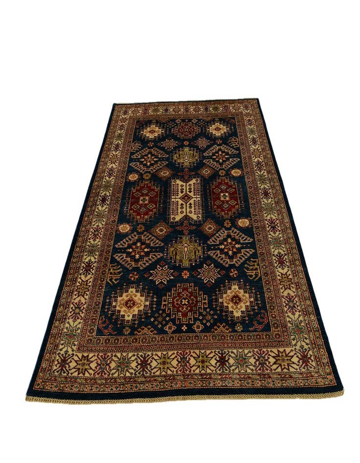Detail image of 5' 11 x 8' 6 Hand Knotted Kazak Rug