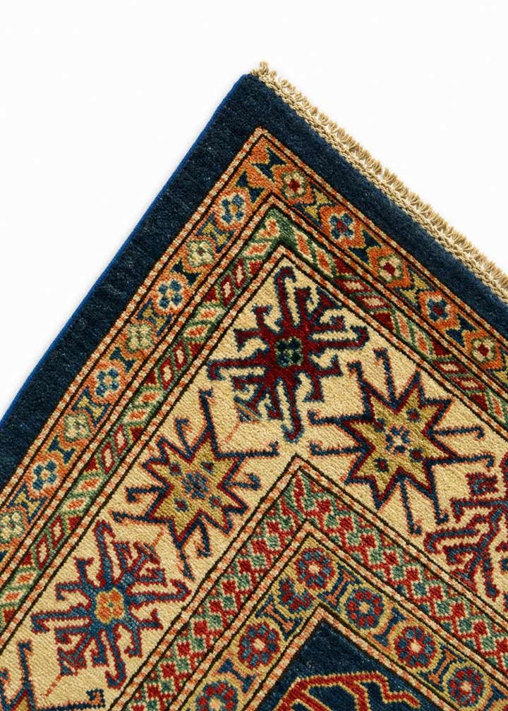 5' 11 x 8' 6 Hand Knotted Kazak Rug
