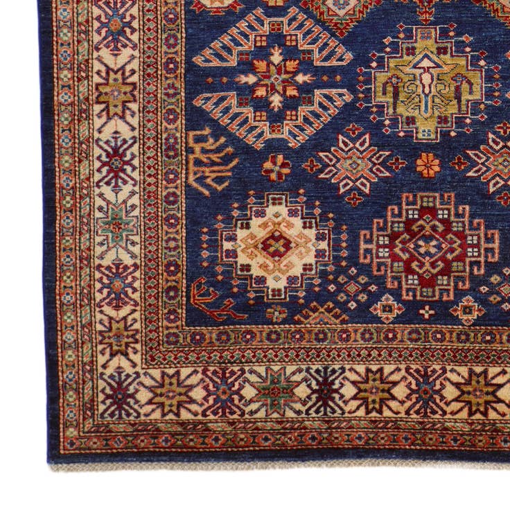 Detail image of 5' 11 x 8' 6 Hand Knotted Kazak Rug