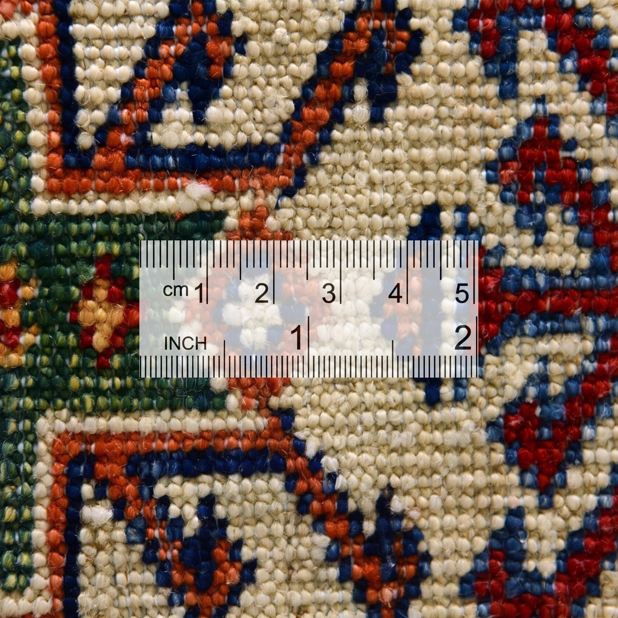 5' 11 x 8' 6 Hand Knotted Kazak Rug