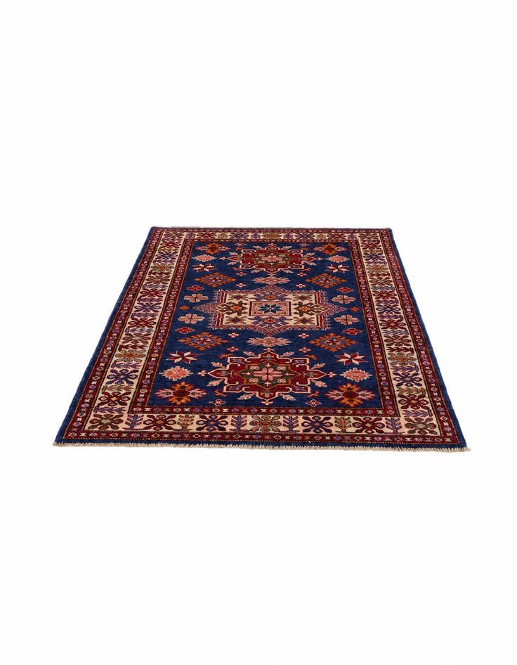 Detail image of 3' 1 x 4' 8 Hand Knotted Kazak Rug